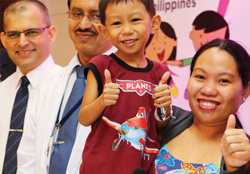 Save the Little Hearts: Filipino child receives free heart surgery in India